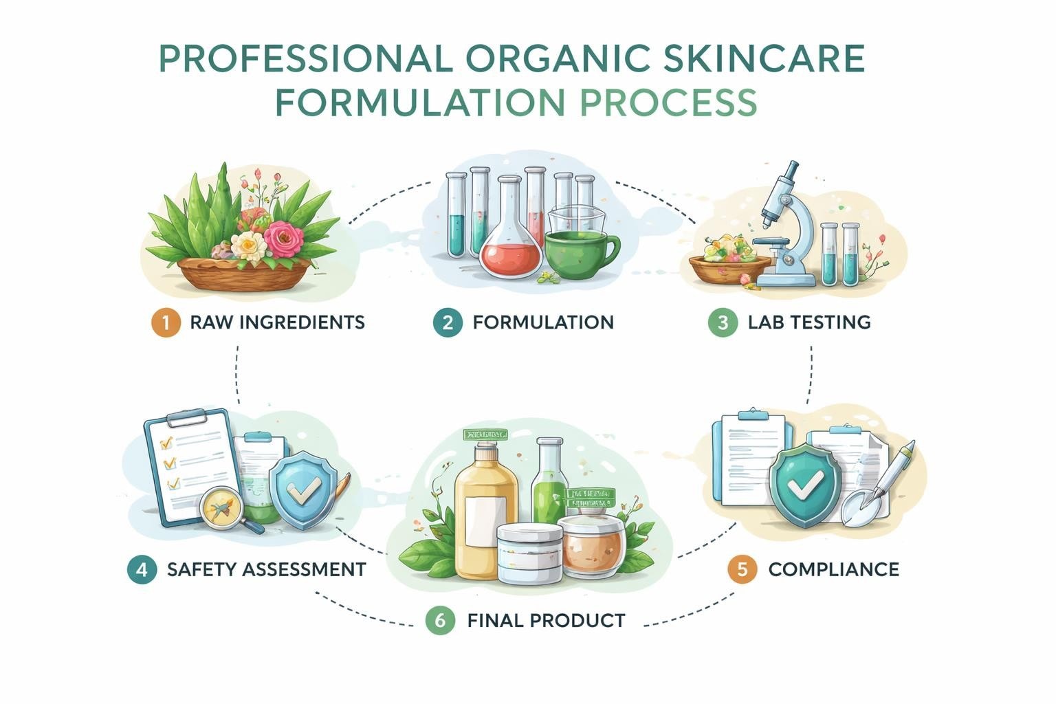 How to Formulate Organic Skincare Products Professionally