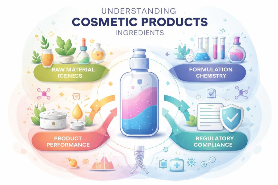 Cosmetic Products Ingredients: Types, Functions & Safety Guide