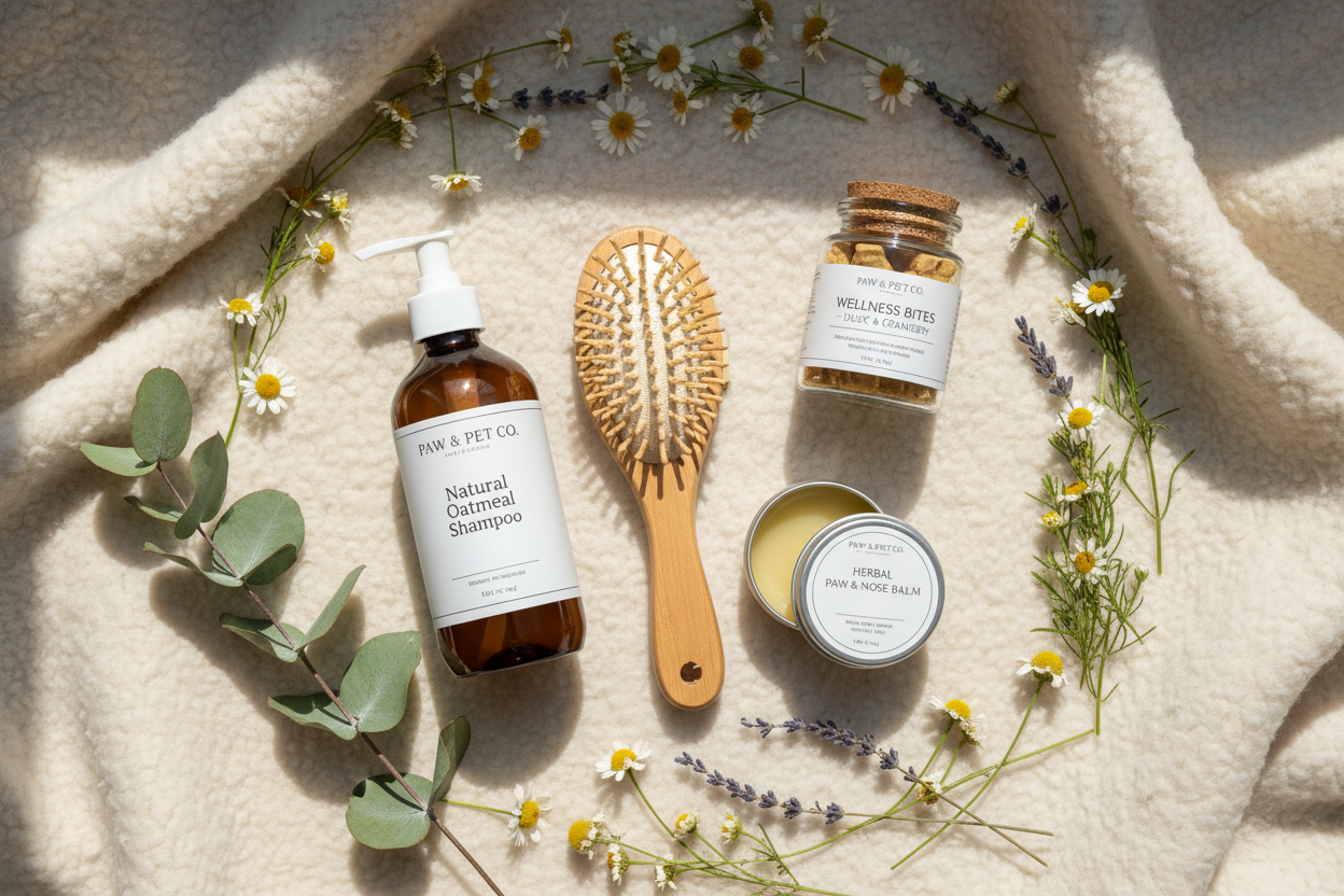 Range of pet grooming and pet care products formulated in New Zealand
